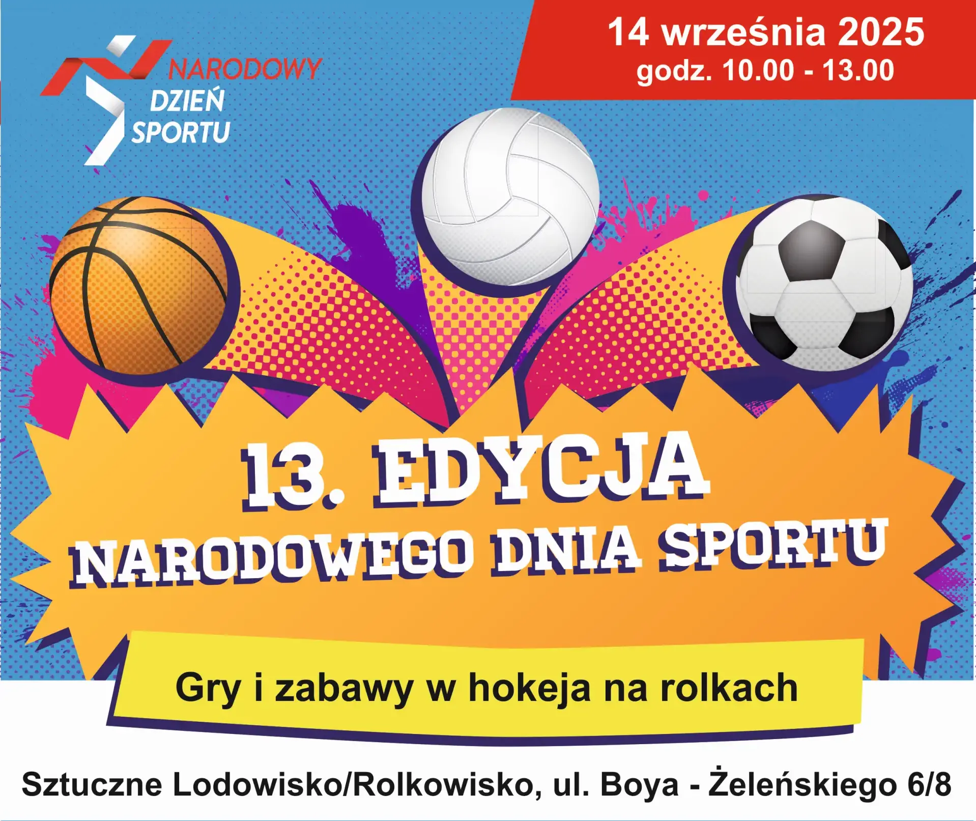 Narodowy Dzień Sportu na Rolkowisku