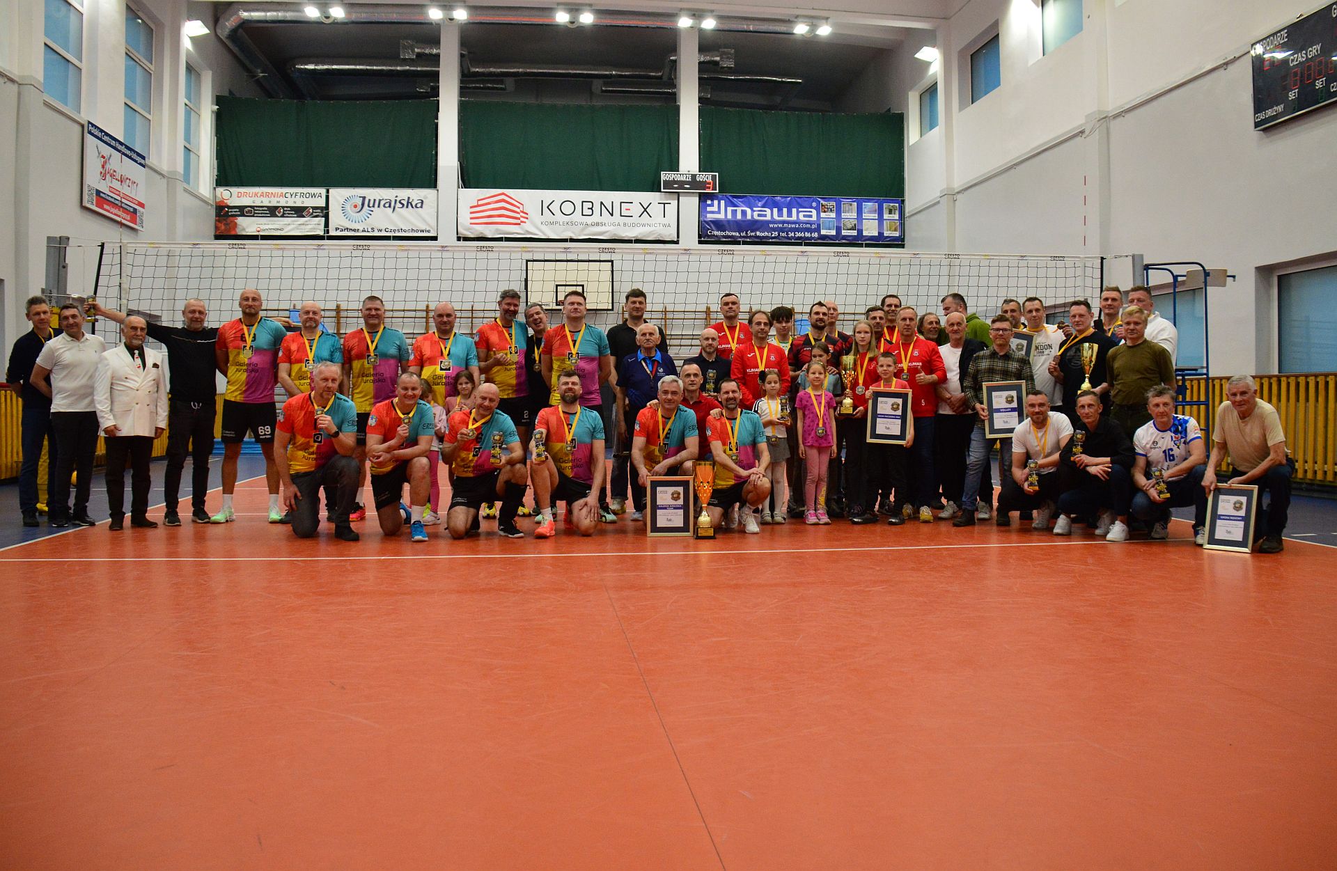 Liga 40 – latków w Piłce Siatkowej – zakończenie sezonu